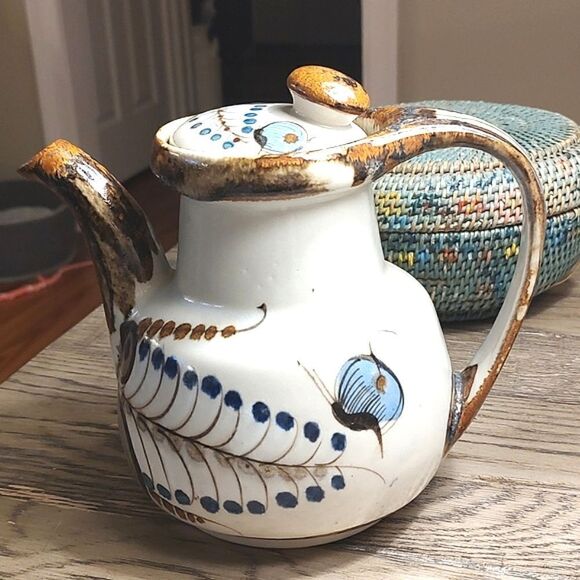 Ken Edwards Collection Extra Large Coffee Pot Hand Painted Signed - Picture 3 of 15